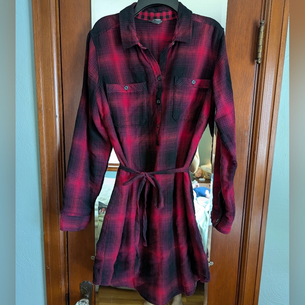 Plaid dress
